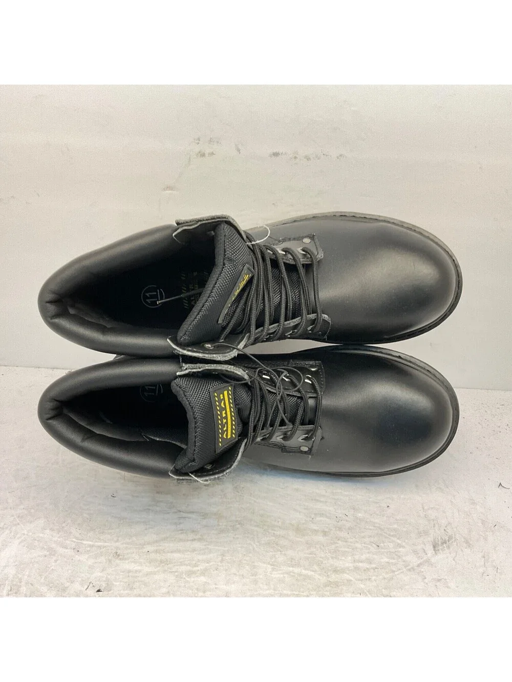 Altra Industrial Men’s 6” Work Boots MC190999 Black Leather Size 11M